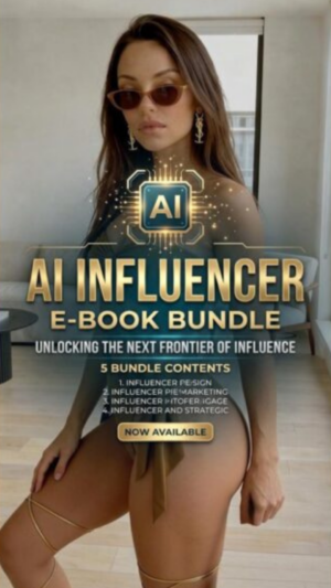 AI Influencer E-Book Bundle – E-commerce Mastery, Content Creation (Digital Download)
