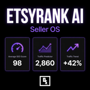 Etsy SEO Tool - EtsyRank AI by DS Did It